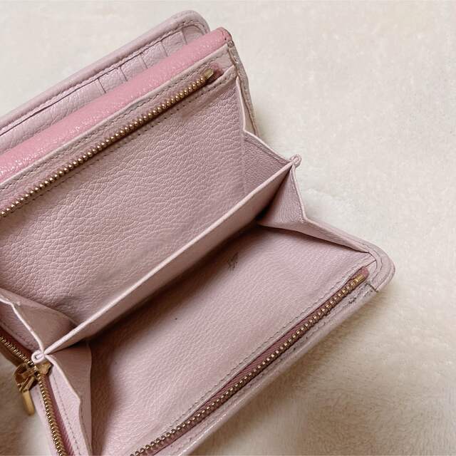 miumiu - ♥︎miumiu♥︎ 二つ折り財布 ミディアムウォレット リボン