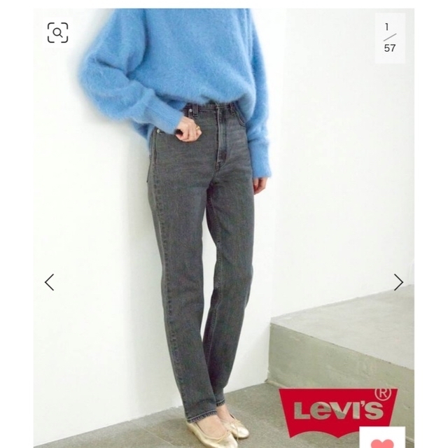 Levi's SLOBE 別注 HIGH SLIM STRAIGHT デニム