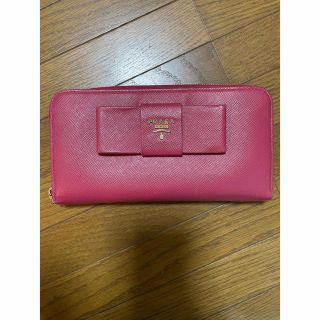 プラダ(PRADA)のPRADA 長財布 ピンク(財布)