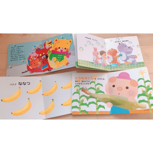 0-6歳♡本set♡どうぶつもようでかくれんぼなど キッズ/ベビー/マタニティのおもちゃ(その他)の商品写真