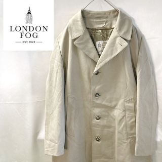 LONDON FOG ロンドンフォグ チェスターコート ベージュ ライナー付(ステンカラーコート)