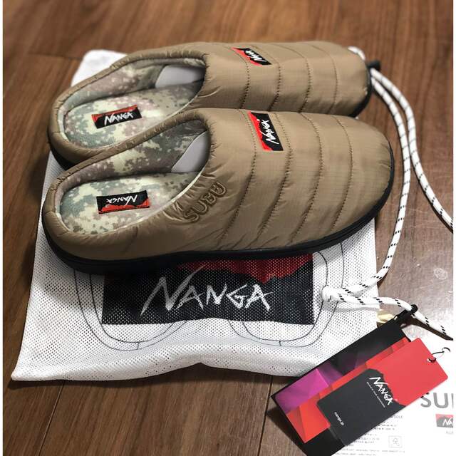 NANGA×SUBU【ナンガ×スブ】サンダル・スリッパ・キャンプ・コヨーテ 1