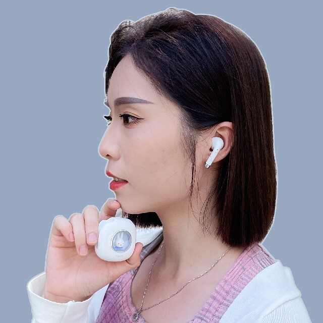 【E1】ミッフィー Bluetoothイヤホン ワイヤレスイヤホン 3