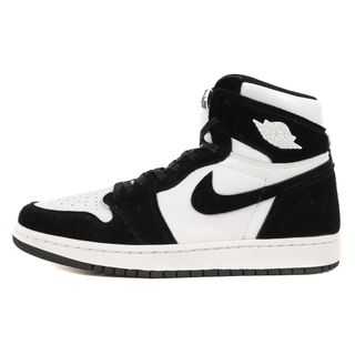 ナイキ(NIKE)のNIKE ナイキ WMNS AIR JORDAN 1 RETRO HIGH OG TWIST (CD0461-007) 2019年 エアジョーダン ブラック メタリックゴールド サイズ：WMNS US8 25.0cm スニーカー【メンズ】【中古】【美品】(スニーカー)