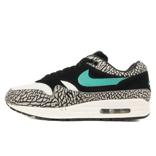 ナイキ(NIKE)のNIKE ナイキ ATMOS AIR MAX 1 PREMIUM RETRO ELEPHANT JADE (908366-001) 2017年 アトモス エアマックス ミディアムグレー クリアジェイド サイズ：US9 27.0cm スニーカー コラボ【メンズ】【中古】(スニーカー)