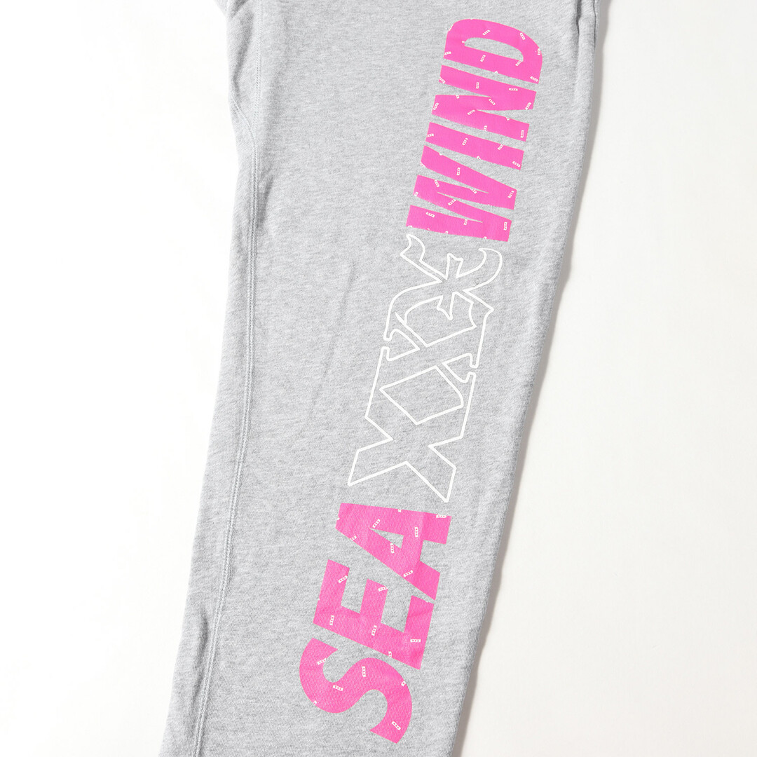 WIND AND SEA ウィンダンシー パンツ GOD SELECTION XXX ゴッドセレクション コラボロゴ スウェットパンツ 20AW グレー L ボトムス ズボン【メンズ】【美品】 3