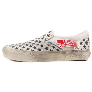 Bianca Chandon ビアンカシャンドン VANS VAULT CLASSIC SLIP-ON VLT LX 22SS バンズ ボルト クラシック スリッポン ブラック ホワイト 黒 白 サイズ：US10.5 28.5cm スニーカー コラボ【メンズ】(スリッポン/モカシン)