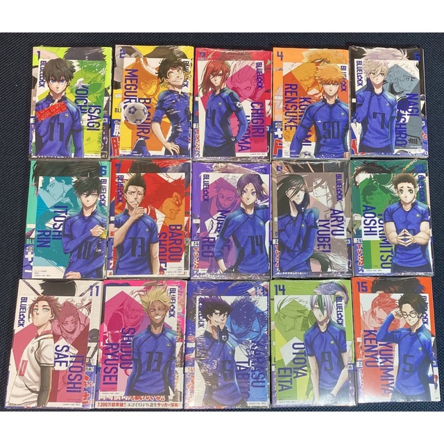 講談社 - ブルーロック 1ー15巻 全巻特典ポストカード付きの通販 by 講談社 - ブルーロック 1ー15巻 全巻特典ポストカード付きの通販 by
