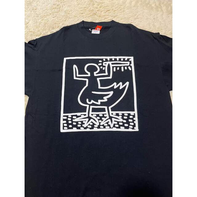 激レアsupreme × keith haring box logo tee