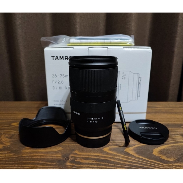 TAMRON(タムロン)の【専用:花様】TAMRON カメラレンズ 28-75F2.8 DIⅢ RXD スマホ/家電/カメラのカメラ(その他)の商品写真