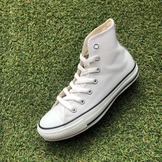 コンバース(CONVERSE)の美品23.5 converseコンバース レザー オールスター ハイ HT503(スニーカー)