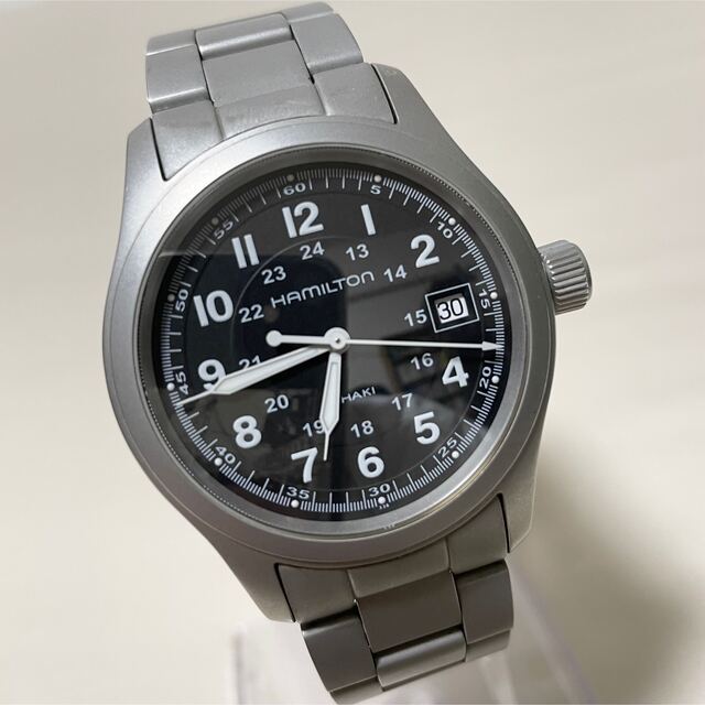 美品 hamilton khaki H684812 ハミルトン カーキ