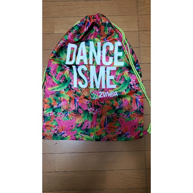 Zumba(ズンバ)のZUMBA　ズンバ　BAG　バッグ　しぼり袋　リュック レディースのバッグ(リュック/バックパック)の商品写真