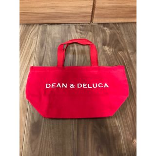 ディーンアンドデルーカ(DEAN & DELUCA)のDEAN&DELUCA トートバッグ S レッド 限定(トートバッグ)