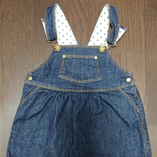 PETIT BATEAU(プチバトー)のPETIT BATEAU ジャンパースカート キッズ/ベビー/マタニティのキッズ服女の子用(90cm~)(ワンピース)の商品写真