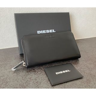 ディーゼル(DIESEL)の☆プレゼントにもオススメ☆【新品、未使用】ディーゼル レザー 長財布 ブラック(財布)