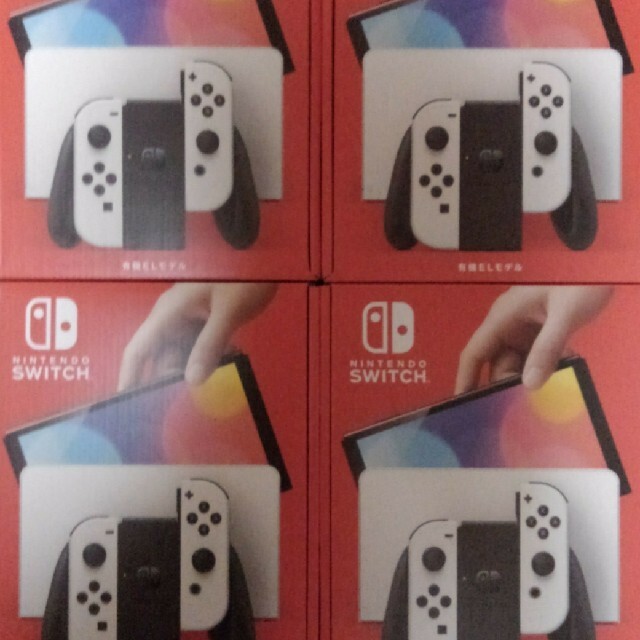 はお買い得 新品未開封 任天堂スイッチ有機EL ホワイト10台 ゲーム