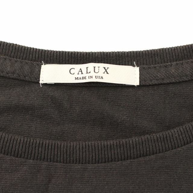 DEUXIEME CLASSE(ドゥーズィエムクラス)のドゥーズィエムクラス 19SS CALUX BIG Tシャツ 黒 レディースのトップス(Tシャツ(半袖/袖なし))の商品写真