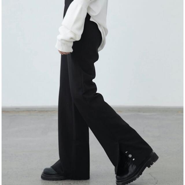 パンツVIRAGE UNISEX SIDE SLIT SILHOUETTE PANTS