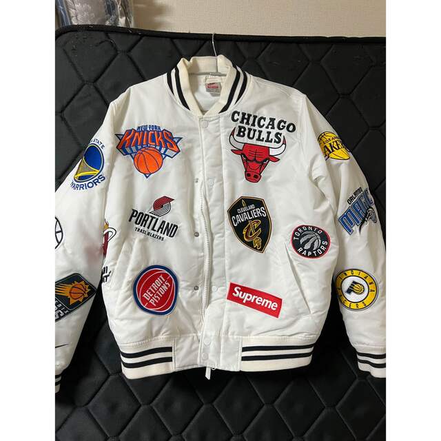 美品 supreme nike NBA Teams warm up jacket宜しくお願い致します