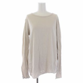 ドゥーズィエムクラス(DEUXIEME CLASSE)のドゥーズィエムクラス Layering Tシャツ カットソー 長袖 F ベージュ(Tシャツ(長袖/七分))