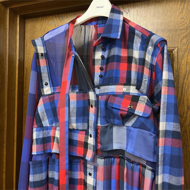 sacai サカイ 22AW ワンピース サイズ1 新品未使用-
