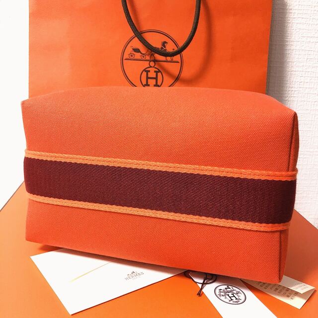 ✨新品✨HERMES エルメス ブリッドアブラック オレンジ pm