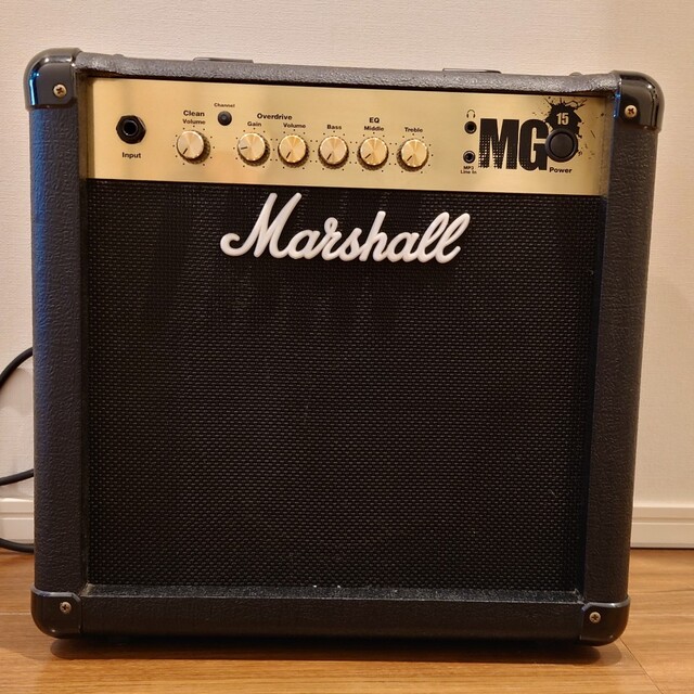 Marshall MG15FXMSDMアンプ機能に問題はありません