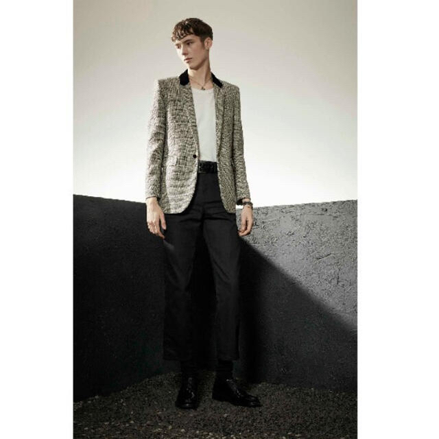SAINT LAURENT サンローラン ツイード テーラードジャケット www