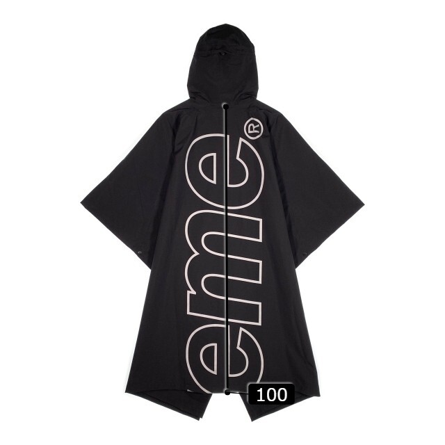 Supreme(シュプリーム)のシュプリーム 19SS ゴアテックス ポンチョ ブラック S/M メンズのジャケット/アウター(ポンチョ)の商品写真