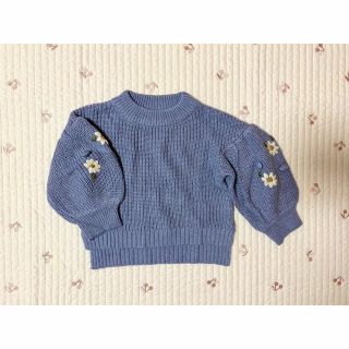 エフオーキッズ(F.O.KIDS)のアプレレクール 袖刺繍ニット(ニット)