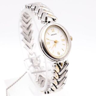 セイコー(SEIKO)の《一点物》SEIKO 腕時計 シルバー ドレスウォッチ レディース(腕時計)
