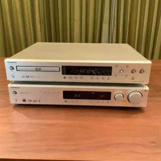 オンキヨー(ONKYO)のONKYO AVアンプ & DVDプレーヤー(アンプ)