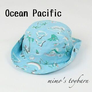 オーシャンパシフィック(OCEAN PACIFIC)の新品 オーシャンパシフィック サーフハット サックス 54cm(帽子)