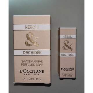 ロクシタン(L'OCCITANE)のロクシタン　ネロリオーキデ　オードトワレ&ソープ(香水(女性用))