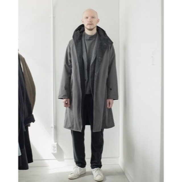 15AW 初期 COMOLI フーデッドコート-