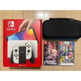 Nintendo Switch - ✨Switch本体有機EL JCホワイト✨ソフトケース ...