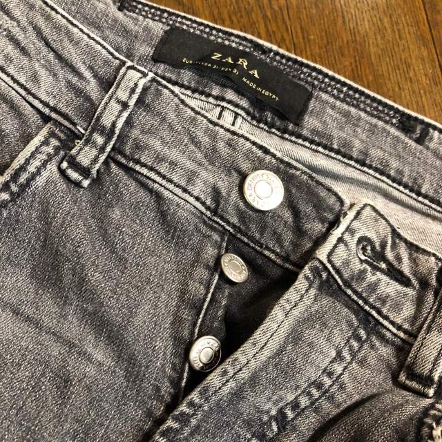 ZARA(ザラ)のZARAダメージ加工ジーンズ メンズのパンツ(デニム/ジーンズ)の商品写真