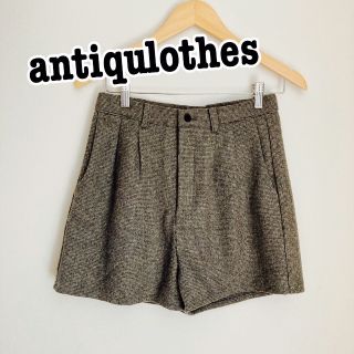 antiqulothes キュロットパンツ　F グレー(キュロット)