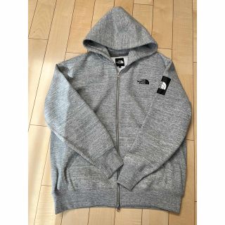 THE NORTH FACE - 値下げ【THE NORTH FACE】美品スクエアBOXロゴZIPフーディ L