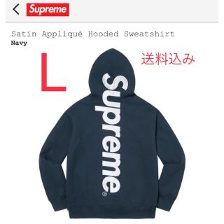 Supreme Satin Applique Hooded Sweatshirt(パーカー)