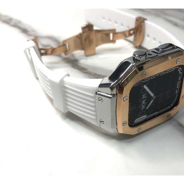 rs1k★アップルウォッチバンド ラバーベルト カバー　Apple Watch