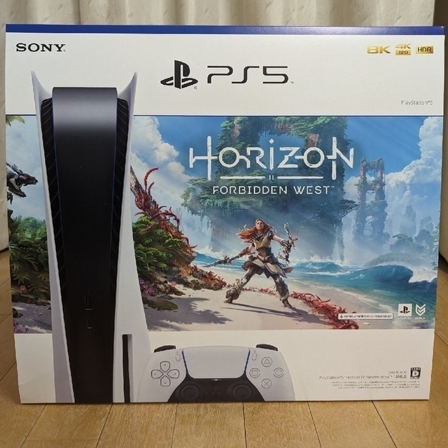 エンタメホビーPS5　本体　Horizon Forbidden West　同梱版　新品　未開封