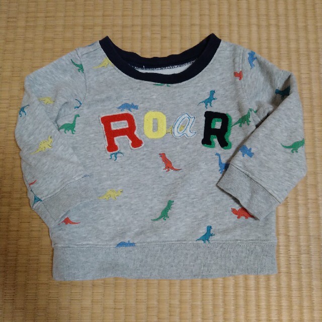 babyGAP(ベビーギャップ)の【11/5まで】90トレーナー2枚セット キッズ/ベビー/マタニティのキッズ服男の子用(90cm~)(Tシャツ/カットソー)の商品写真