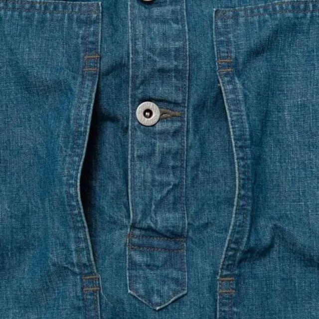 HUMAN MADE(ヒューマンメイド)のhuman made シャツ　デニム　DENIM メンズのジャケット/アウター(Gジャン/デニムジャケット)の商品写真