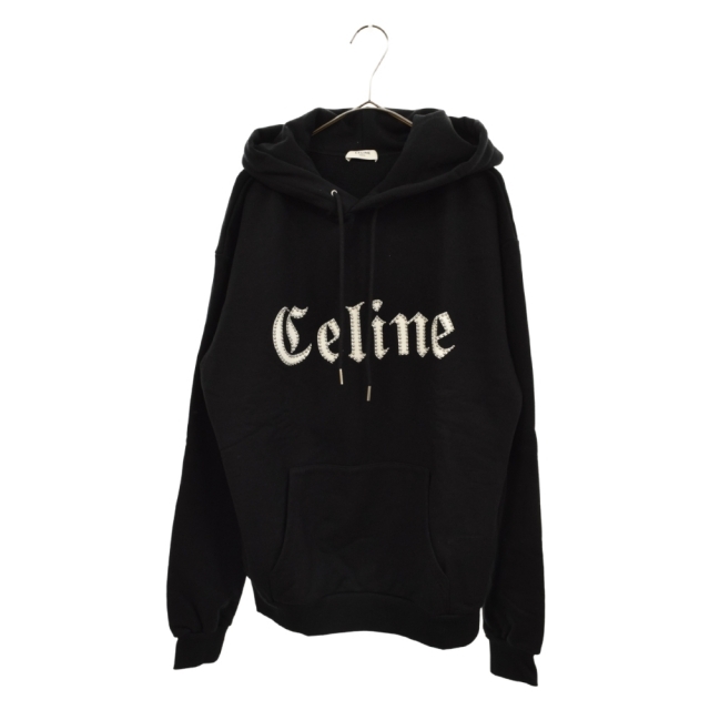 CELINE セリーヌ 22SS Hoodie In Cotton Fleece With Studs スタッズ