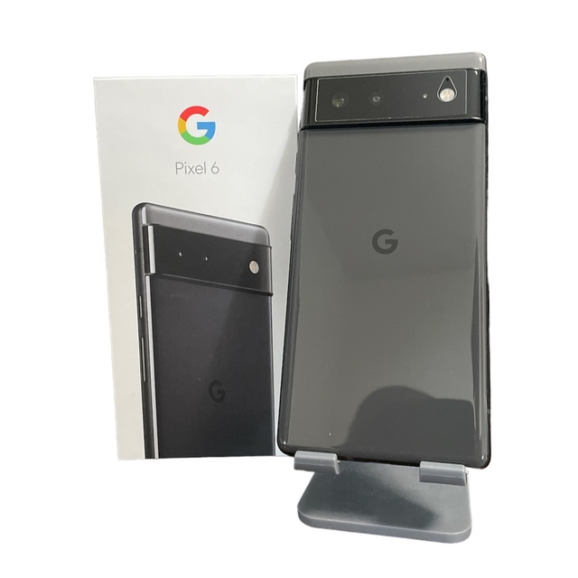 スマートフォン/携帯電話Google Pixel 6 Stormy Black 128 GB au