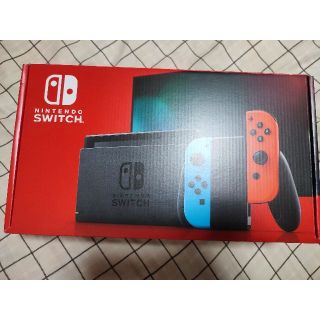 新モデル　Nintendo Switch ネオンブルー・ネオンレッド(家庭用ゲーム機本体)