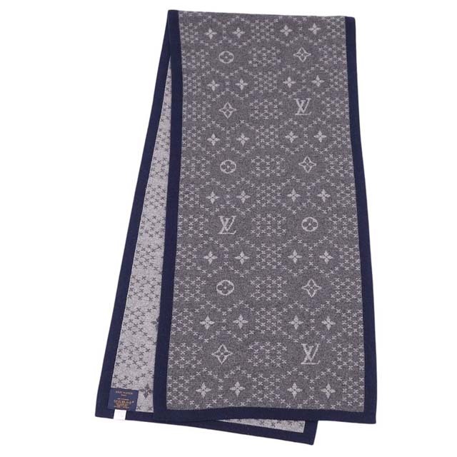 極美品 ルイヴィトン LOUIS VUITTON マフラー ストール エシャルプ
