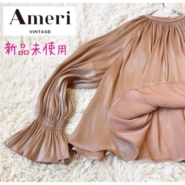 Ameri 2WAY SOFT VOLUME BLOUSE